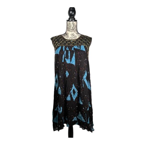 Anthropologie MOULINETTE SOEURS Beaded Lydia Swing Dress Size 0 Retail $… - Picture 1 of 8